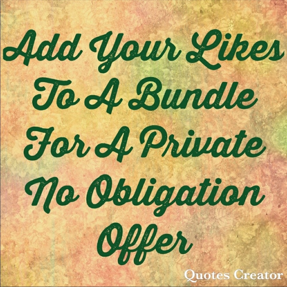 🐊LETS MAKE A BUNDLE DEAL🐊!!